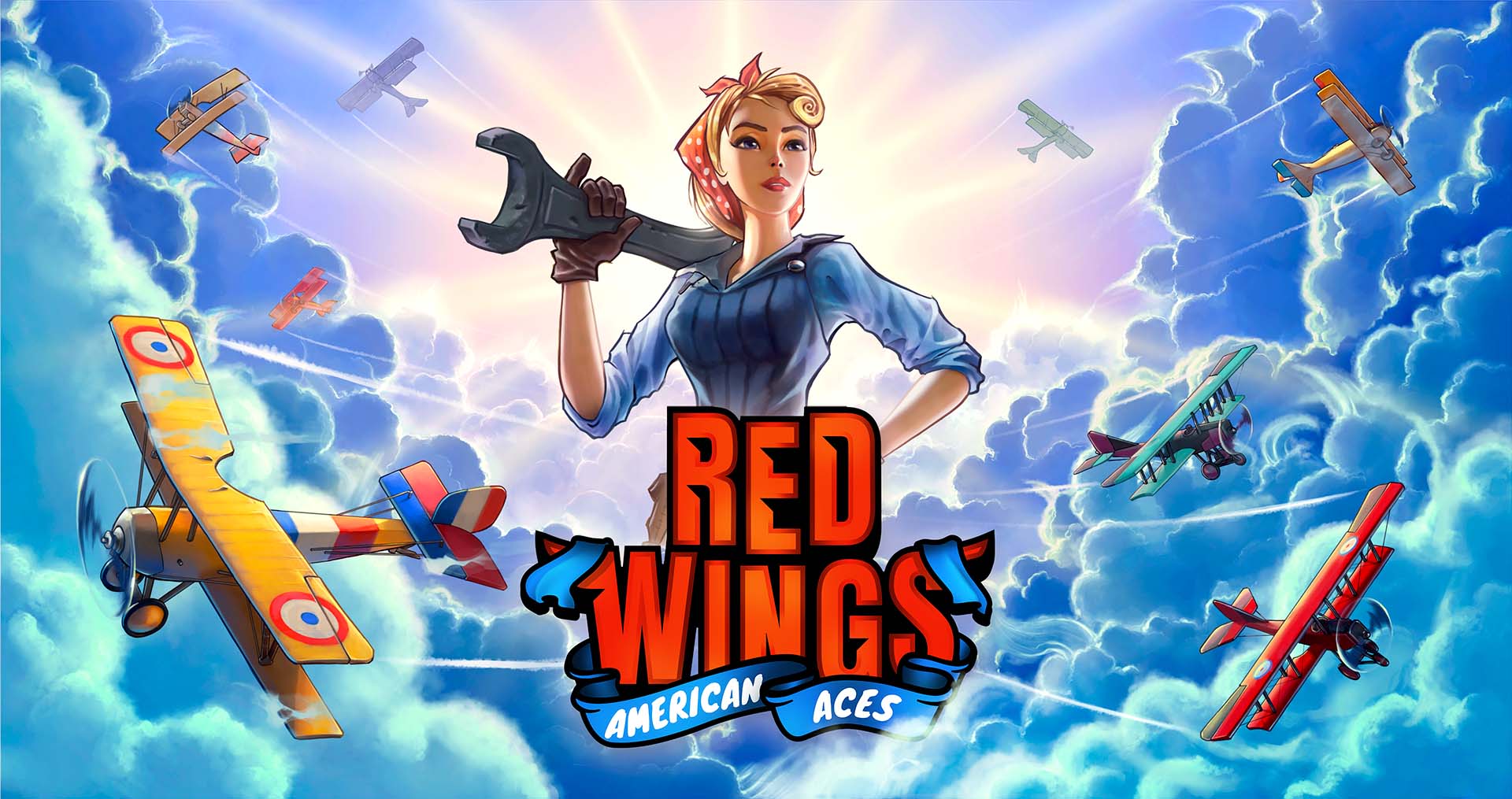 RWAA - Red Wings: American Aces - Reveal Trailer - ПК - PC - Steam - Nintendo Switch
