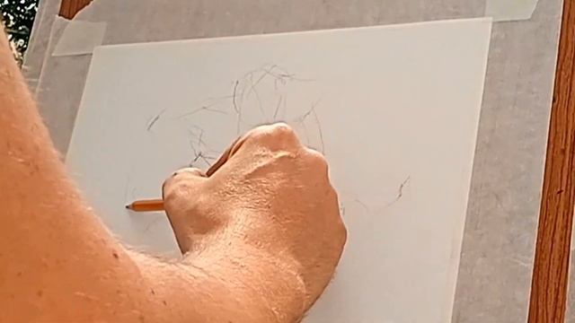 Рисуем наброски людей/Смешанная техника (маркер с акварелью)/Наброски.How to sketch people/Наброски смотреть онлайн