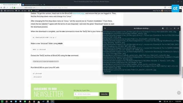 How to install BricsCAD Shape on Linux смотреть онлайн