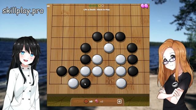 Игра го - Задачи для 25-20кю с комментариями, BadukPop уровень 2 (Часть 3) смотреть онлайн