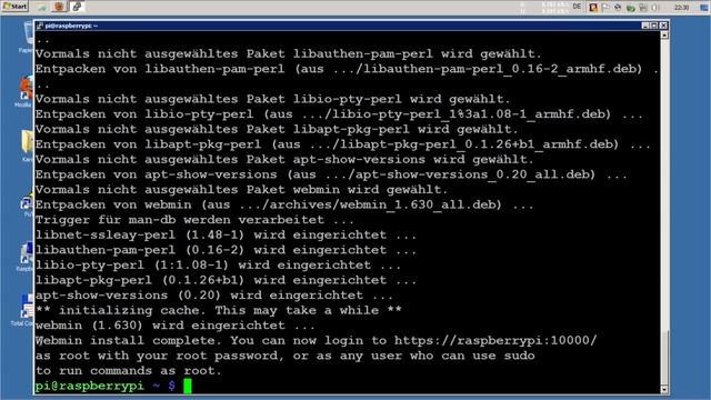 Tutorial: Raspberry Pi - Webmin installieren [GERMAN/DEUTSCH] смотреть онлайн