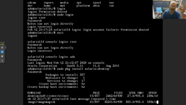 Product Review - Solaris 11.4 PT 2 - Installing Gnome DE смотреть онлайн