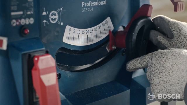 Bosch GTS 254 Professional Table Saw смотреть онлайн