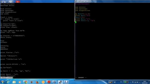 Perl 4 working with Arrays смотреть онлайн