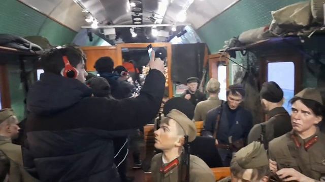 8 марта 2024 года в город Туапсе прибыл Поезд Победы!1 смотреть онлайн