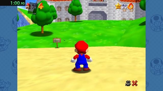 How fast can you touch grass in every Mario game? смотреть онлайн