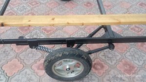 Прицеп для лодки ПВХ своими руками. Самодельный прицеп. 2018 год.
