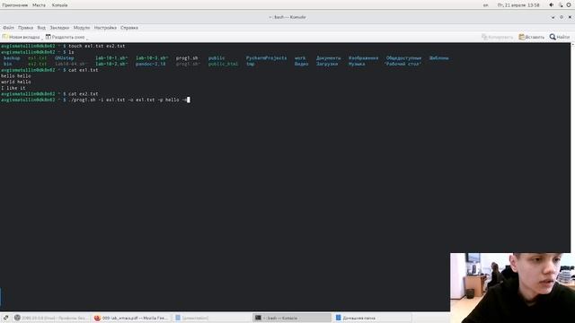 Выполнение лабораторной работы №11 смотреть онлайн