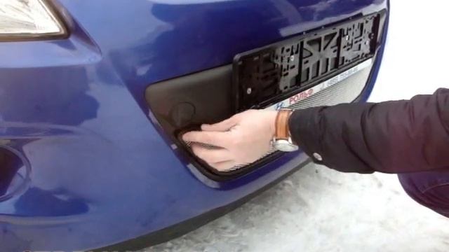 Защита радиатора HYUNDAI I20 (Хром) - Strelka11.ru