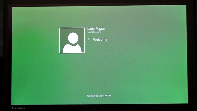 Windows8 LIVE ID logon смотреть онлайн