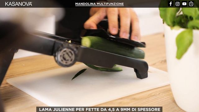 Mandolina multifunzione regolabile смотреть онлайн