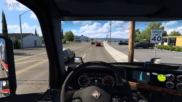 Рейс на Хэллоуин. Красивый закат в Нью-Мексико 🚛 American Truck Simulator v.1.48.5 #10 смотреть онлайн