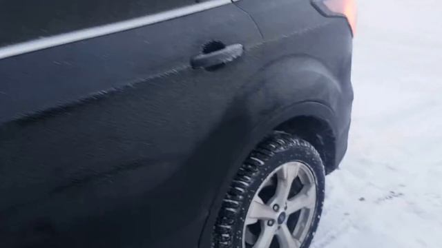 Cold start on a 2017 Ford Kuga, 2.0 Diesel, -18° C смотреть онлайн