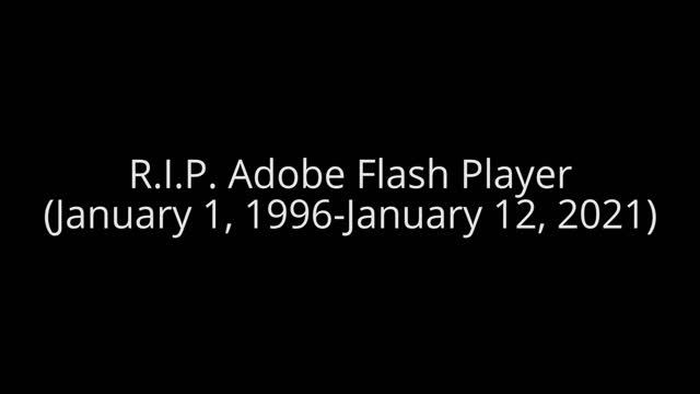 Goodbye, Flash Player. смотреть онлайн