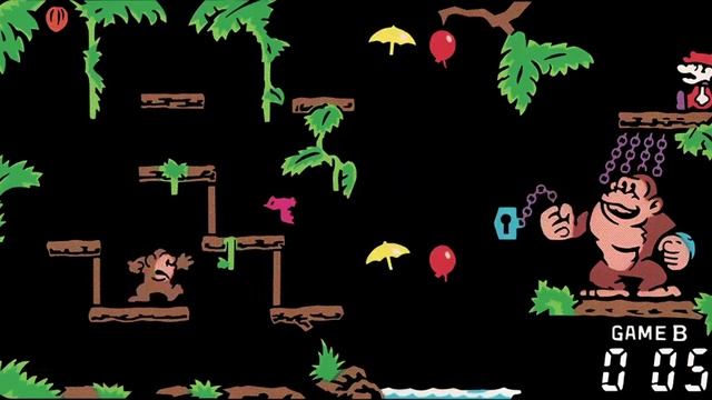 Game & Watch Donkey Kong Jr. (Panorama Screen) (1983 Nintendo)