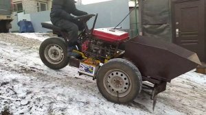 Минитрактор Микроб