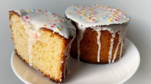 Пасхальный кулич БЕЗ ЗАМЕСА РУКАМИ