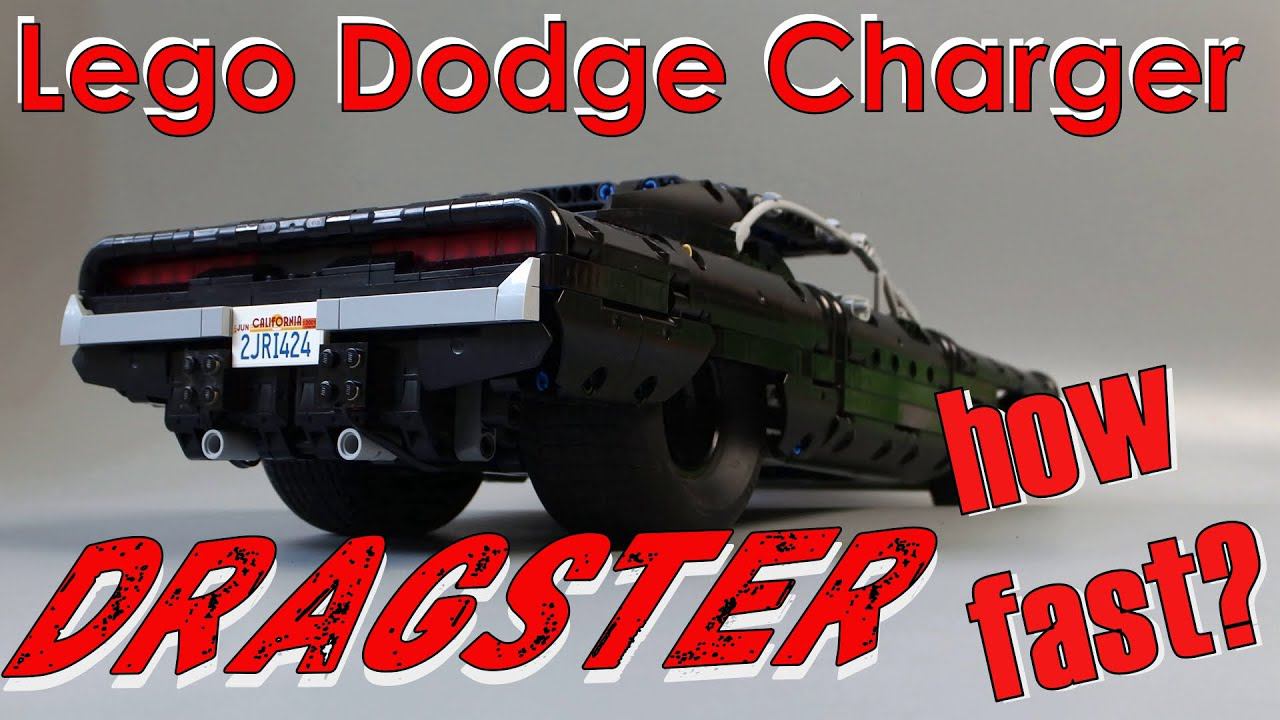 LEGO Technic Dodge Charger Dragster MOC (4 Buggy Motor!)