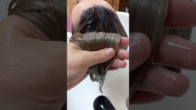 Холодный блонд.Тонирование волос из песочного в пепельный. смотреть онлайн