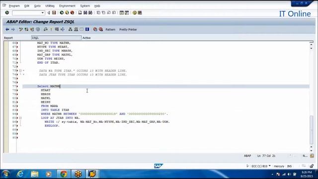 SAP ABAP - Bài 23: SQL Statement part 2 смотреть онлайн