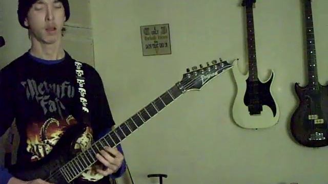 Me jam doing a solo on my new Ibanez S series IS570DQ смотреть онлайн