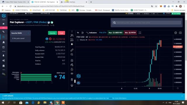 FINIKO - новый токен FNK, добор перед скамом? Как купить и продать Финико токен? смотреть онлайн