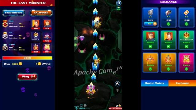 Galaxy Attack: Alien Shooting | The Last Monster Event 2023 | Level 11 To 15 | By Apache Gamers смотреть онлайн