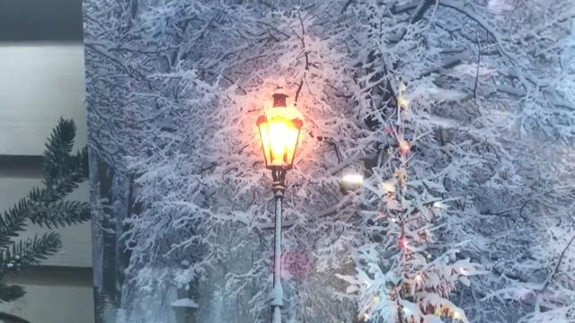 Светодиодное панно ВОЛШЕБНАЯ ЁЛОЧКА, RGB LED-огни, фиброволокно, 30х40 см, батарейки AP-10875 смотреть онлайн