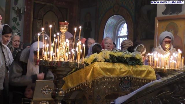 Престольный праздник в храме Иоанна Златоуста 26.11.16 смотреть онлайн