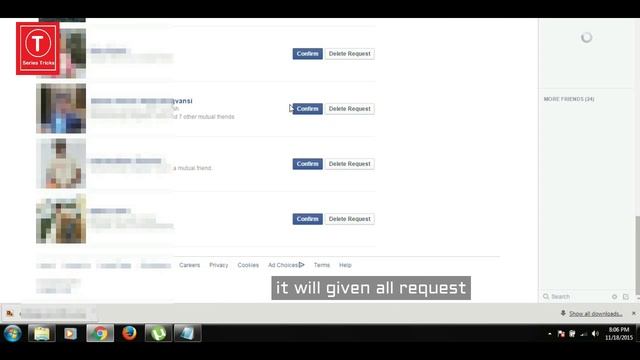 Facebook Friend Request Accept Automatically At Once смотреть онлайн