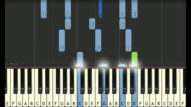 how to play irish lullaby on piano, tutorial смотреть онлайн