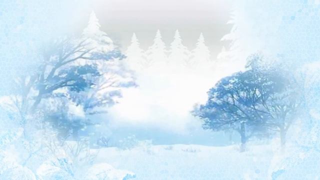 Фон для видеомонтажа Зимняя дорога в лесу HD Video Background смотреть онлайн
