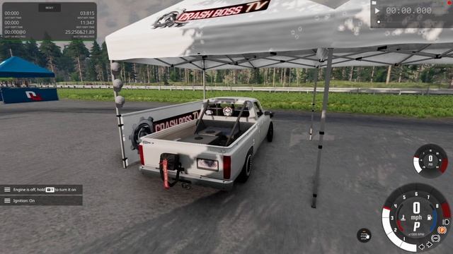 BeamNG.Drive - Twin Turbo Chevy Luv No Prep Testing at War in the Woods! смотреть онлайн