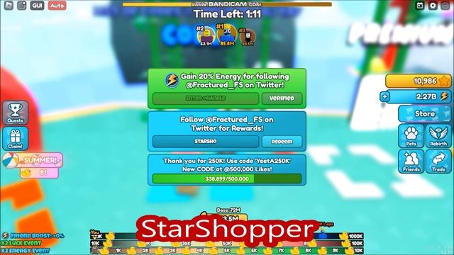 *NEW CODES PETS* [?UPDATE] Yeet A Friend! ROBLOX | ALL CODES | June 17, 2023 смотреть онлайн
