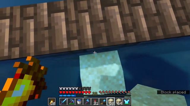 I DRAINED an OCEAN MONUMENT in Minecraft Survival! смотреть онлайн