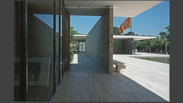 The Barcelona Pavilion By Mies Van Der Rohe [Architecture Enthusiast]