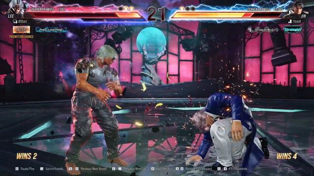 Road to God of Destruction | Tekken 8 Lee Vs Jin смотреть онлайн