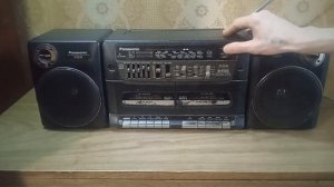двухкассетный магнитофон panasonic XBS RX-CT820