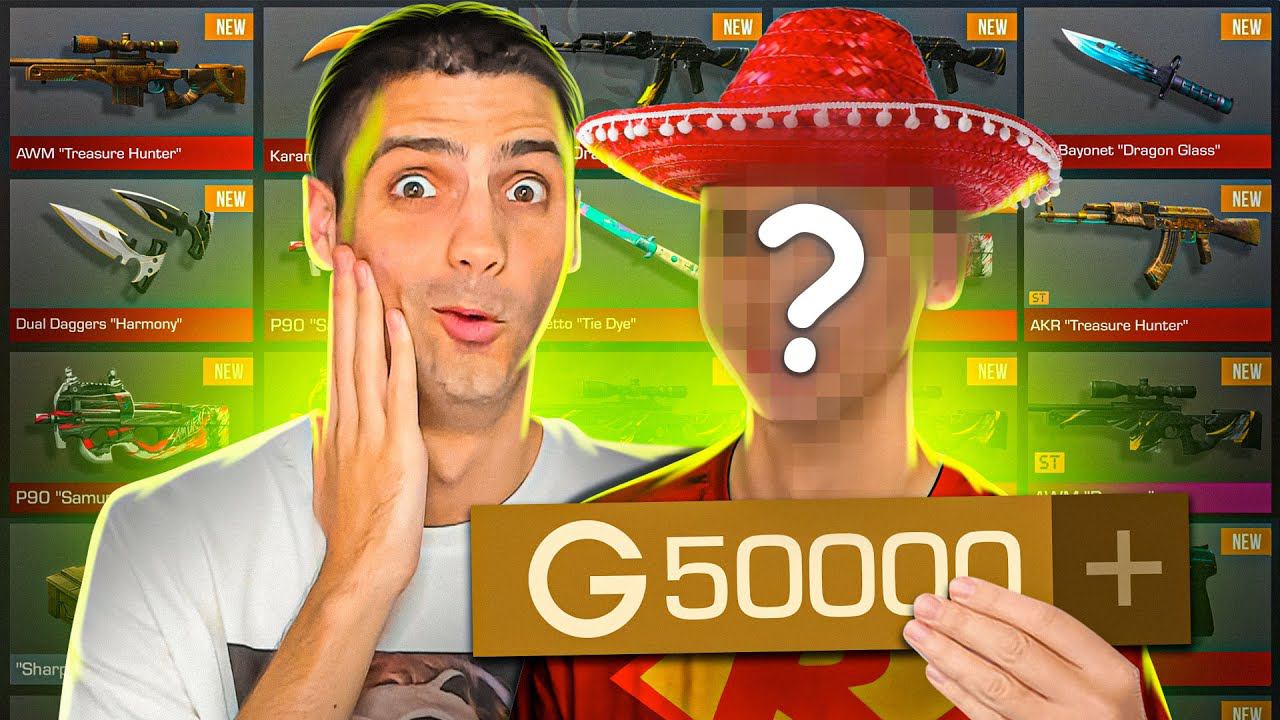 ЧТО КУПИТ МОЙ МЛАДШИЙ БРАТ НА 50к ГОЛДЫ В STANDOFF 2 / СТАНДОФФ 2 смотреть онлайн