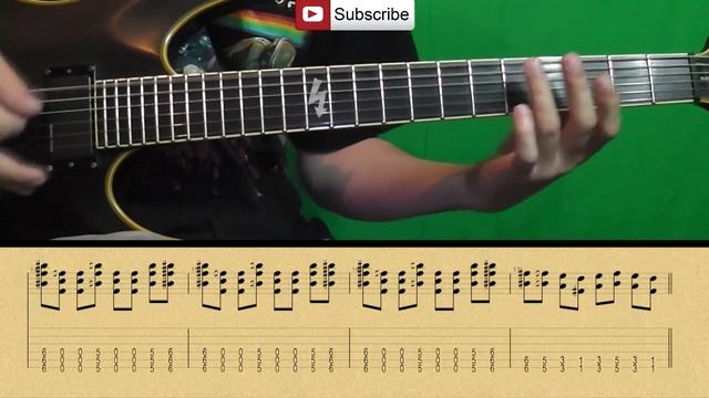 How To Play Slipknot - Psychosocial Как играть, Guitar lesson смотреть онлайн