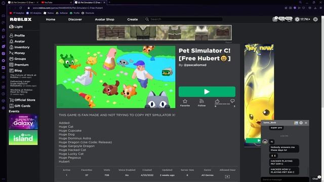 Join Pet Simulator Z RIGHT NOW! смотреть онлайн