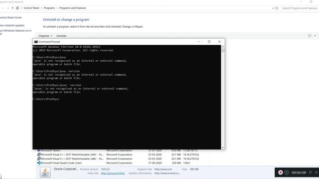 How to download and Install Java JDK on Windows 10 ( with PATH and JAVA_HOME) смотреть онлайн