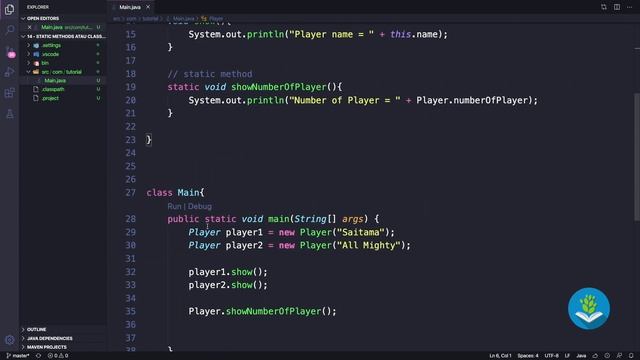 Belajar Java [OOP] - 14 - Static atau Class Methods смотреть онлайн