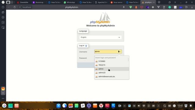 OweeMe: Escritorio Linux Entorno de desarrollo de Software Web u otro. смотреть онлайн