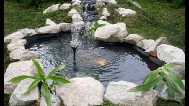 Садовые фонтаны своими руками фото смотреть онлайн