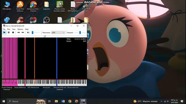 [Black MIDI] Tau The Song O.R. + Angry Birds Stella Wallpaper смотреть онлайн