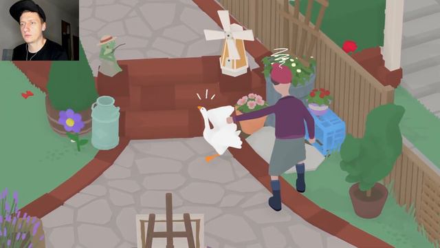 Гусь и ваза | Untitled Goose Game (Part 4) смотреть онлайн