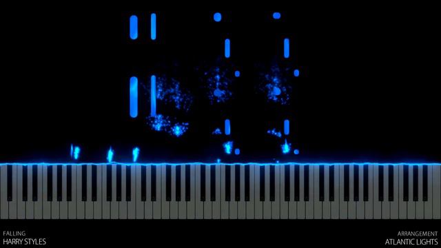 Falling - Harry Styles (Piano Tutorial) смотреть онлайн