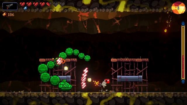 How To Beat (?): Bolt Python - Exit The Gungeon Boss Guide | Bolt Python Boss Battle смотреть онлайн