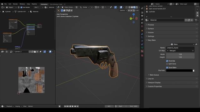 Easy Bake 2 - Image & Procedural Materials - Blender Addon смотреть онлайн